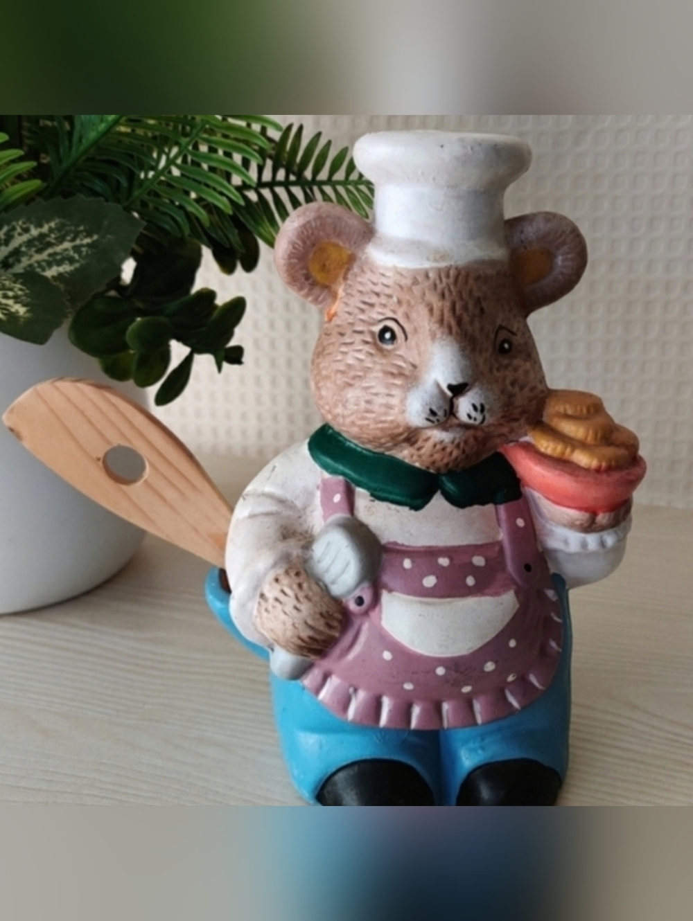 💰Mouse Wearing Chef Hat, Utensil Holder Decor